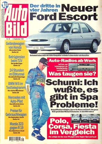 Deckblatt Auto Bild (35/1994)